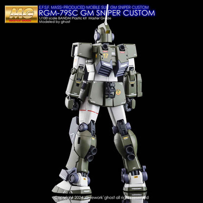 G-Rework - MG RGM-79SC GM Sniper Custom - WaterDecal