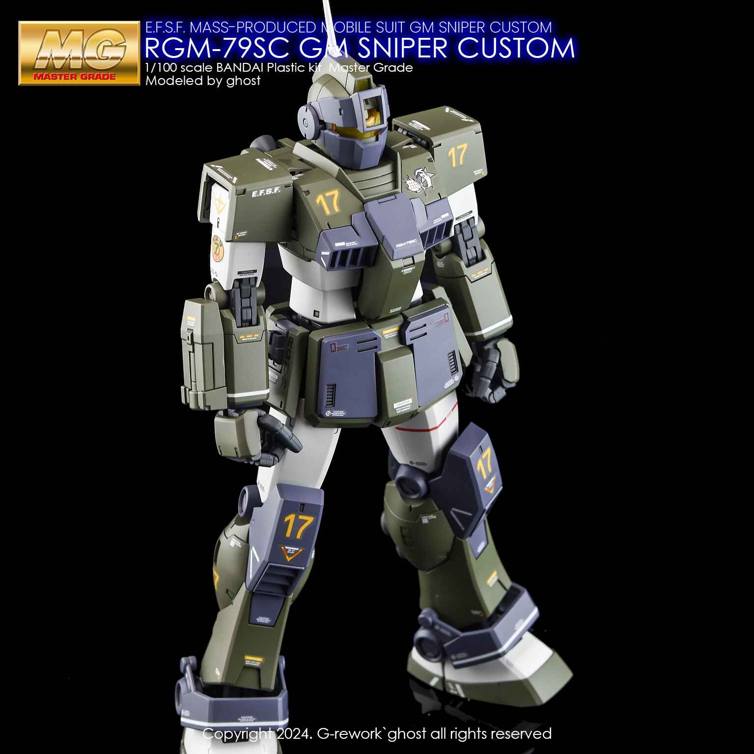 G-Rework - MG RGM-79SC GM Sniper Custom - WaterDecal