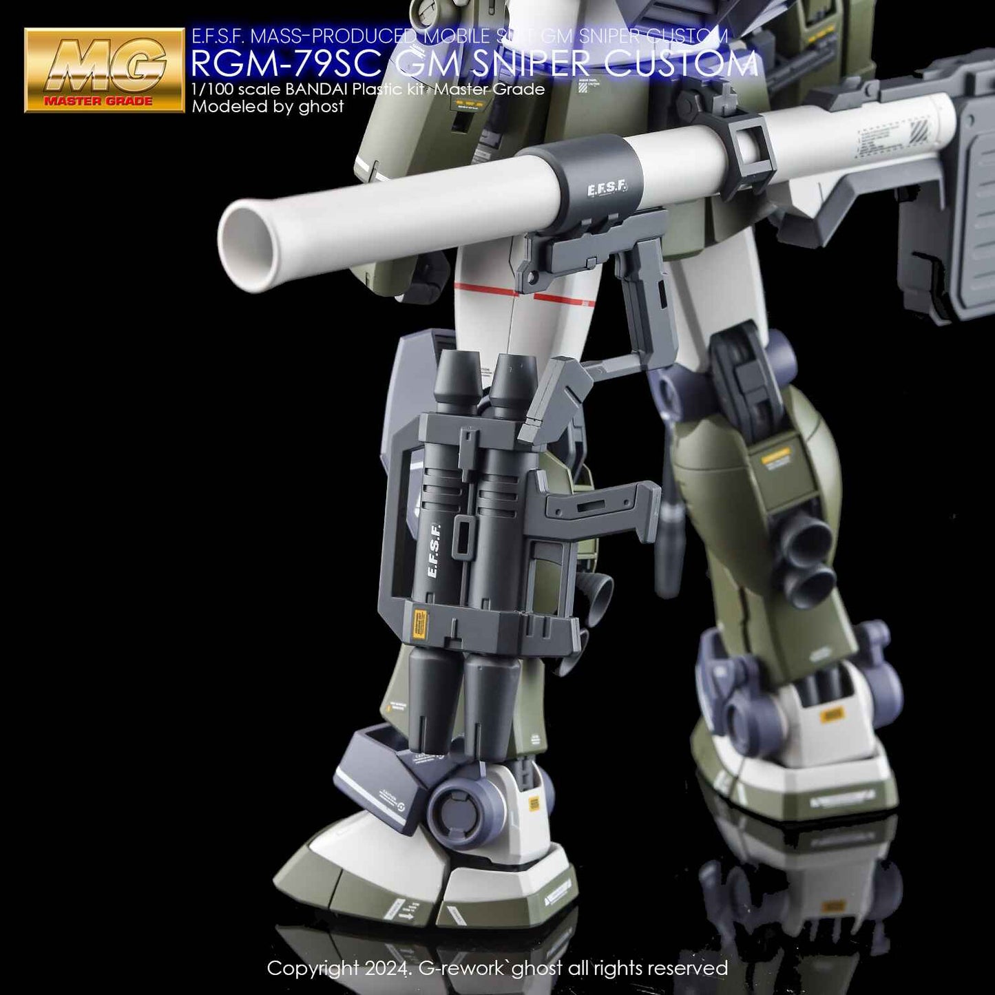 G-Rework - MG RGM-79SC GM Sniper Custom - WaterDecal