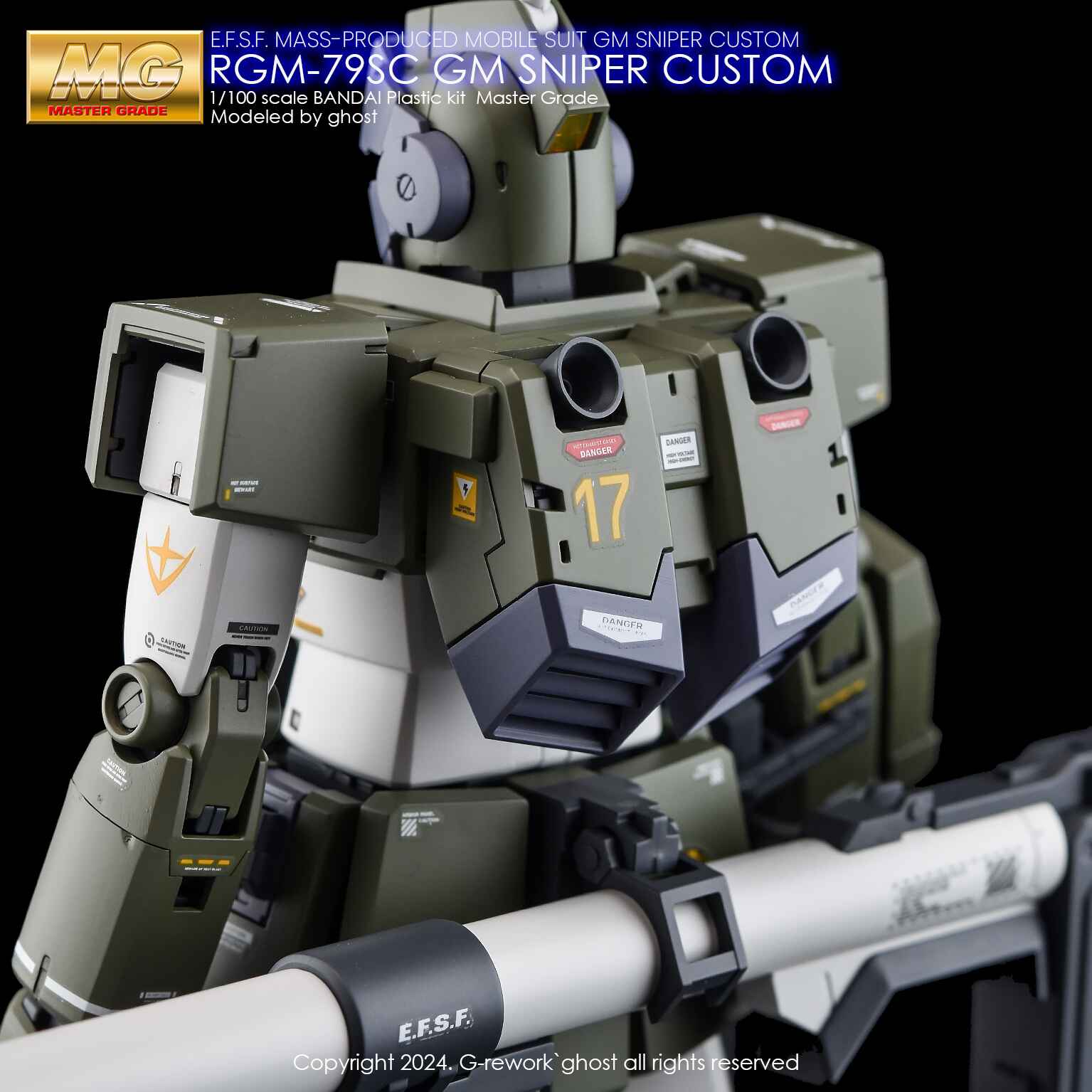 G-Rework - MG RGM-79SC GM Sniper Custom - WaterDecal