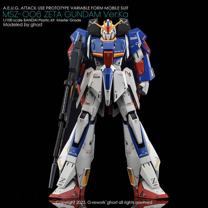 G-Rework - MG MSZ-006 Zeta Gundam Ver.Ka - WaterDecal