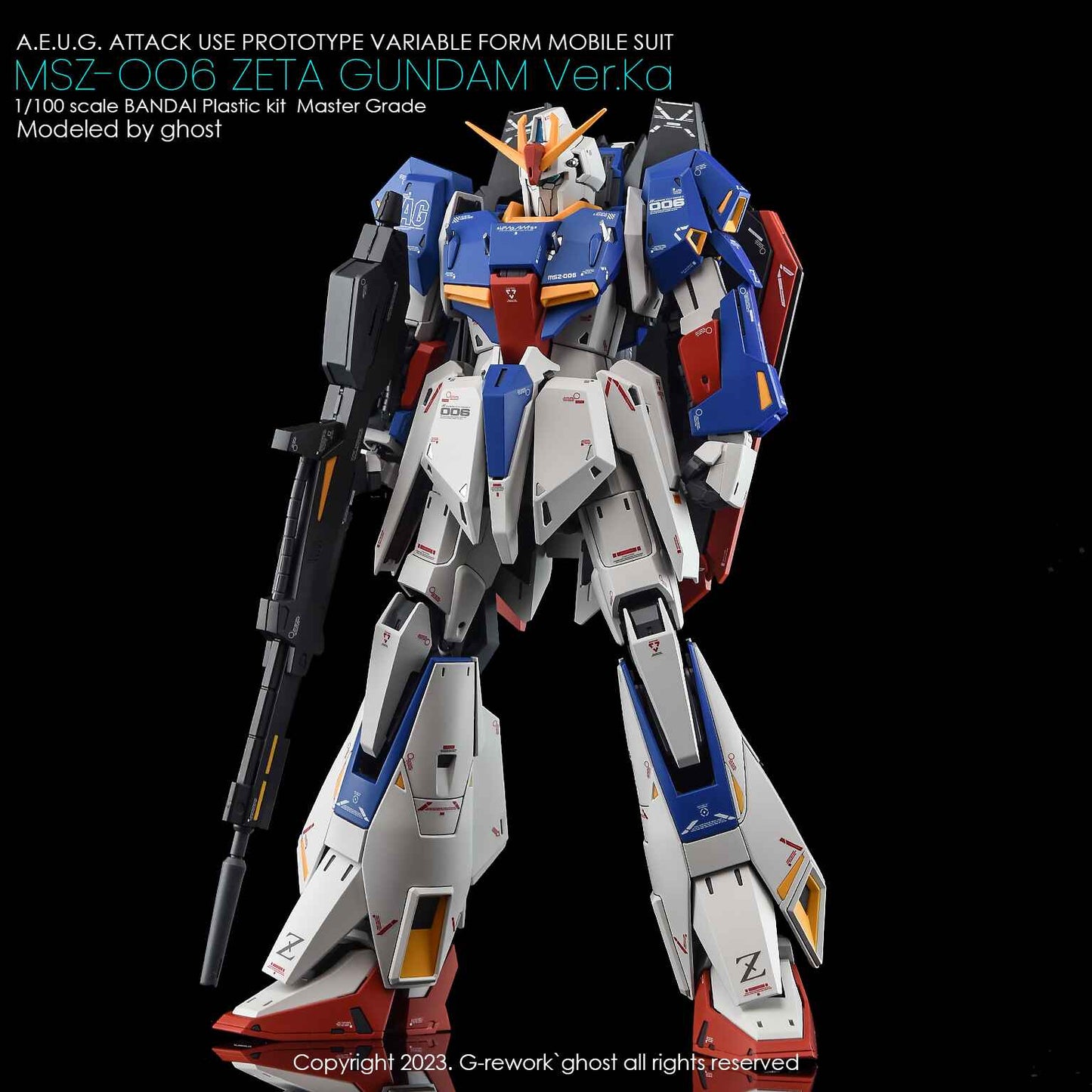 G-Rework - MG MSZ-006 Zeta Gundam Ver.Ka - WaterDecal