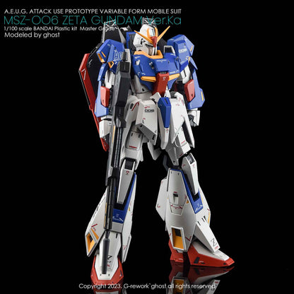 G-Rework - MG MSZ-006 Zeta Gundam Ver.Ka - WaterDecal