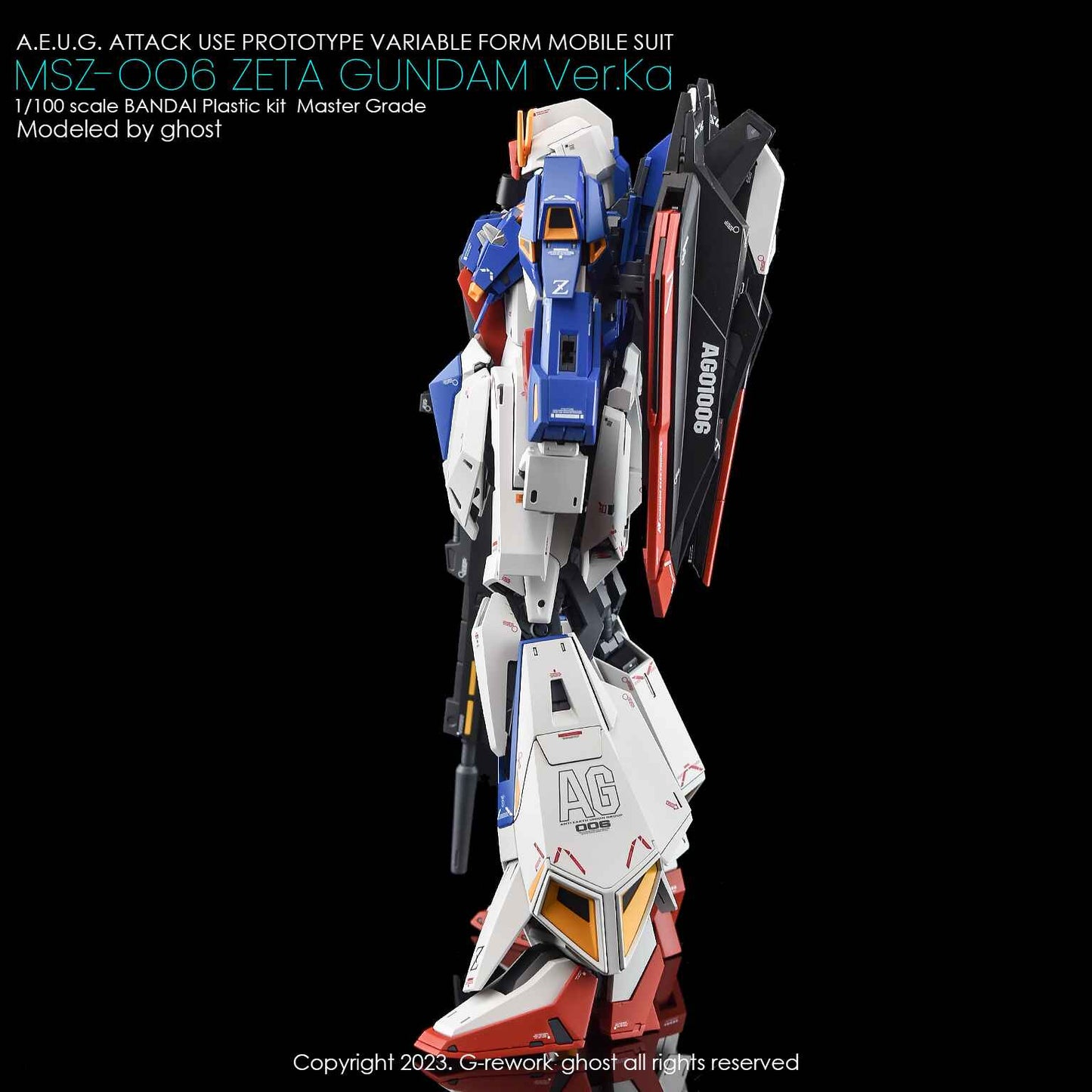 G-Rework - MG MSZ-006 Zeta Gundam Ver.Ka - WaterDecal