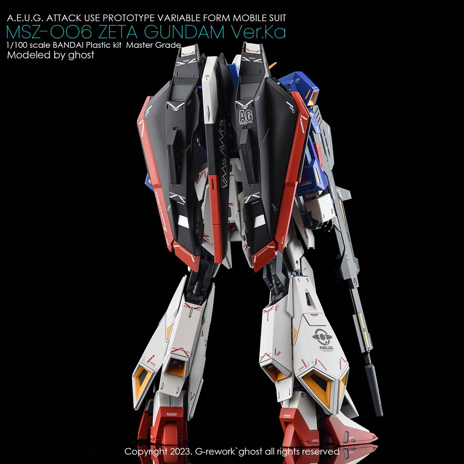 G-Rework - MG MSZ-006 Zeta Gundam Ver.Ka - WaterDecal