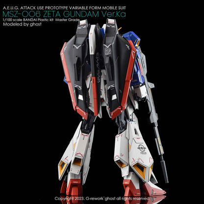 G-Rework - MG MSZ-006 Zeta Gundam Ver.Ka - WaterDecal