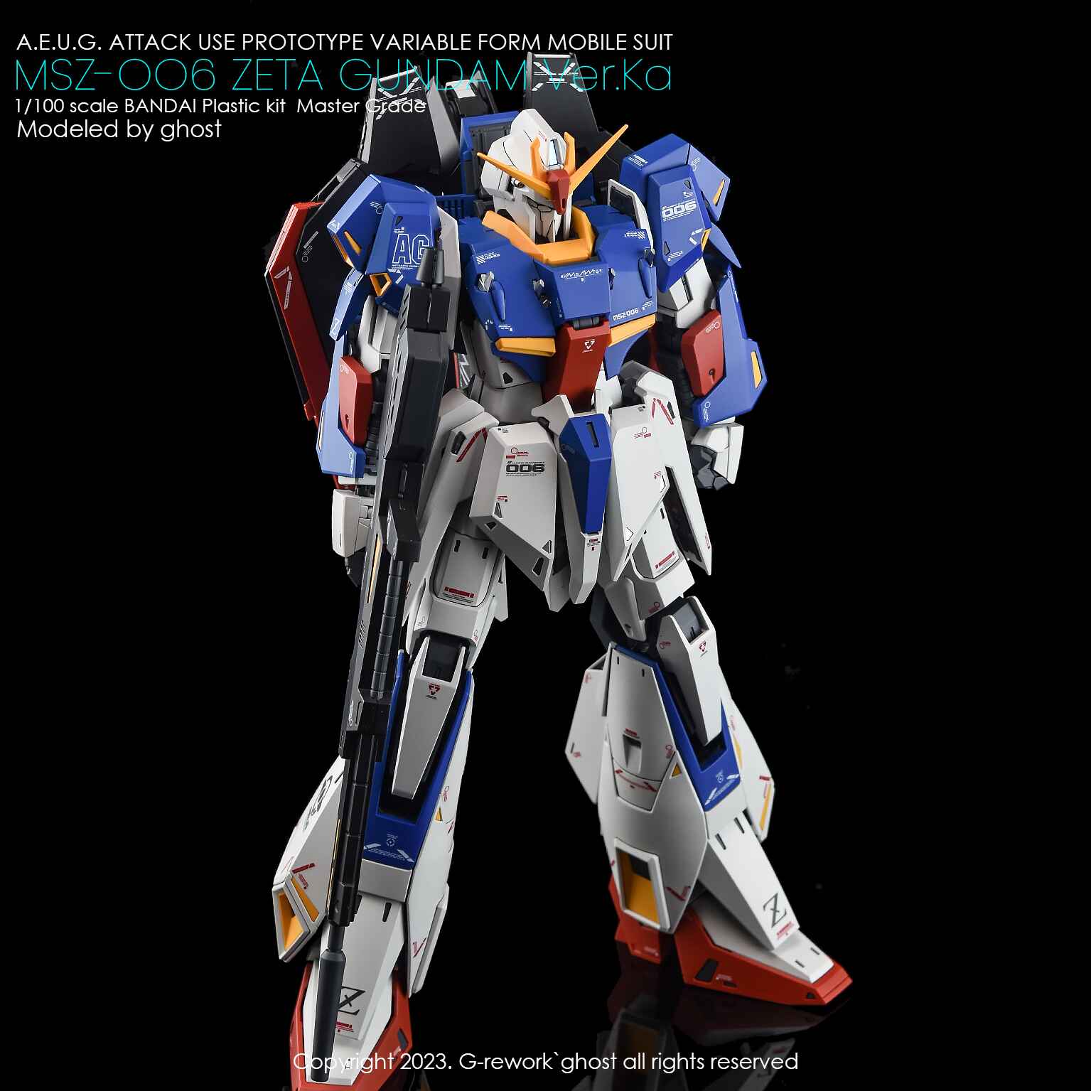 G-Rework - MG MSZ-006 Zeta Gundam Ver.Ka - WaterDecal