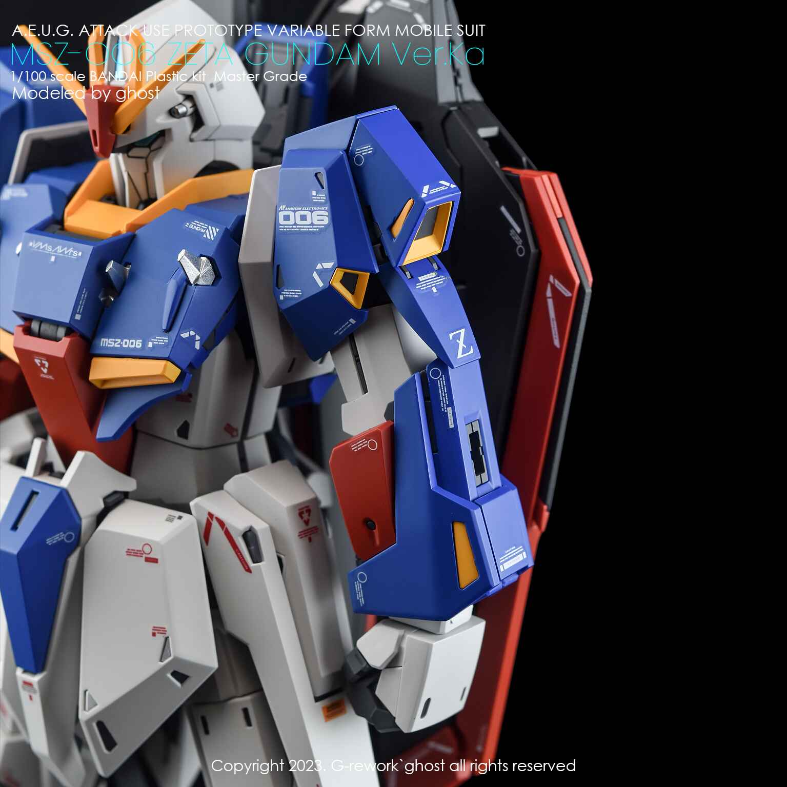 G-Rework - MG MSZ-006 Zeta Gundam Ver.Ka - WaterDecal