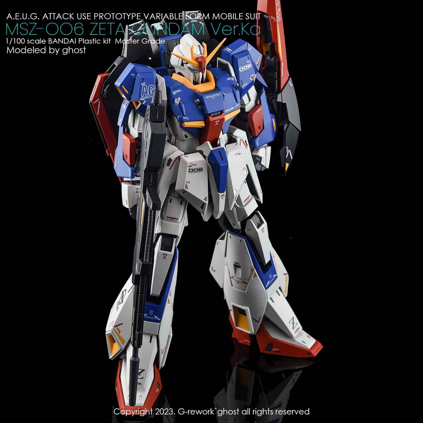 G-Rework - MG MSZ-006 Zeta Gundam Ver.Ka - WaterDecal