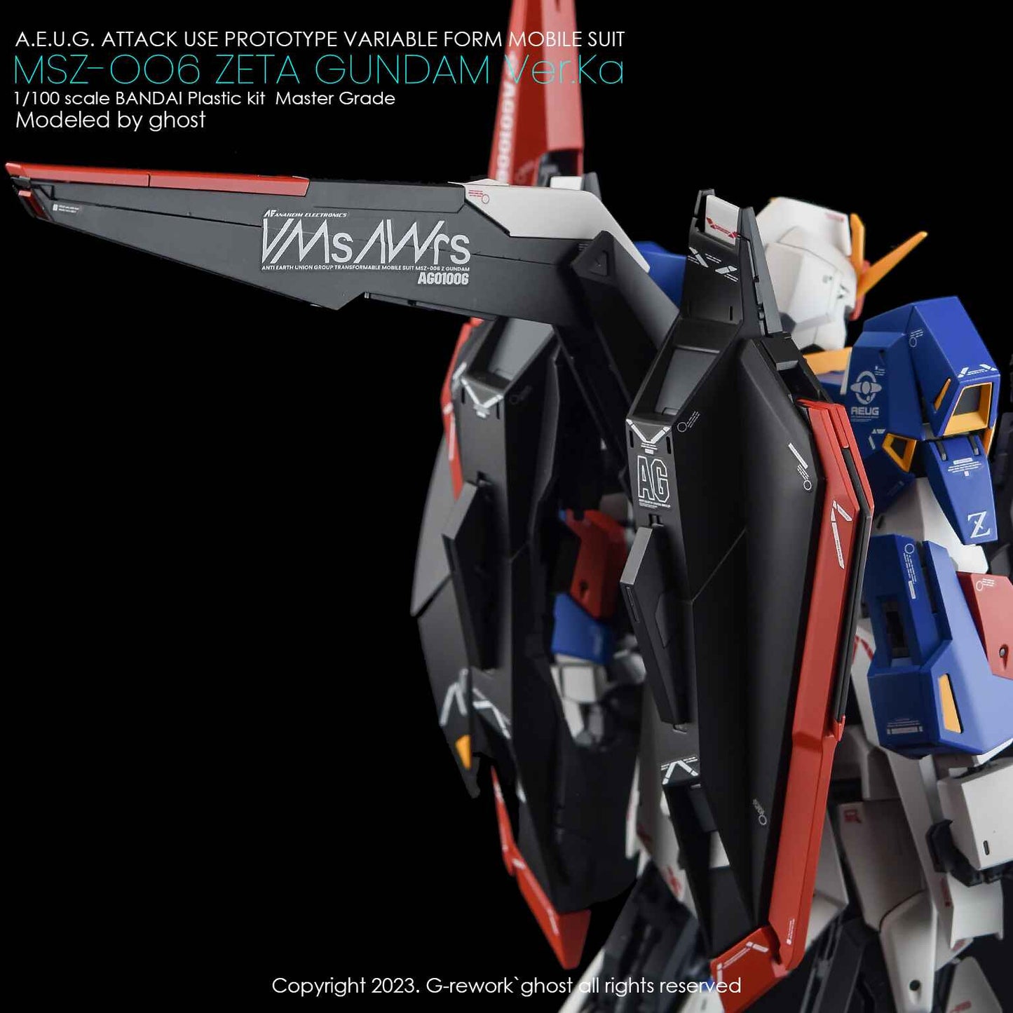 G-Rework - MG MSZ-006 Zeta Gundam Ver.Ka - WaterDecal