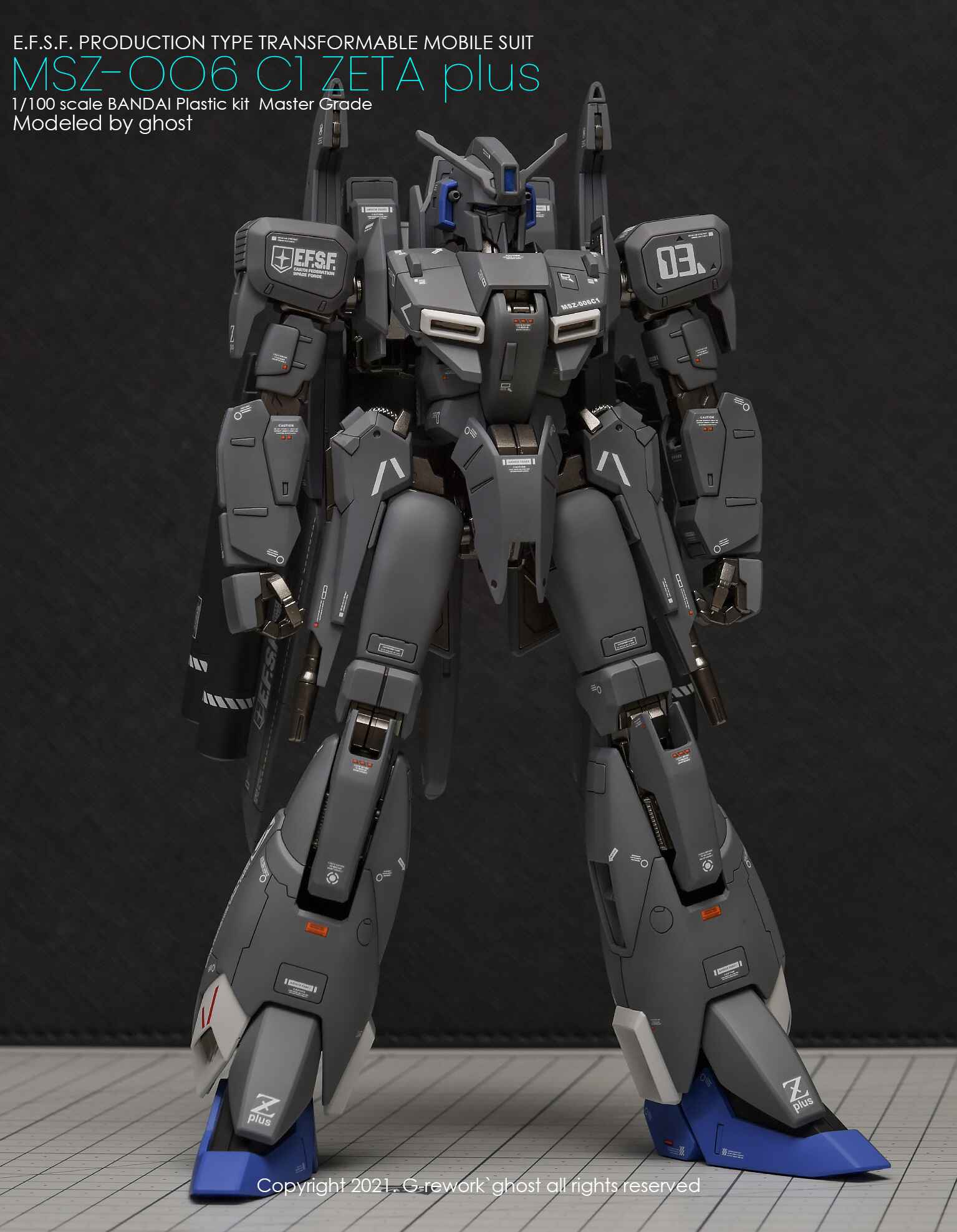 G-Rework - MG MSZ-006C1 Zeta Plus C1 - WaterDecal