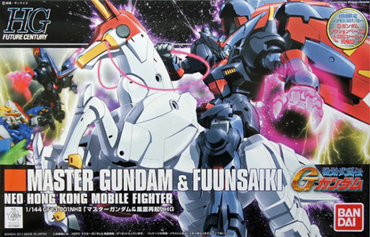 GUNDAM - HGFC 1/144 - Master Gundam & Fuunsaiki