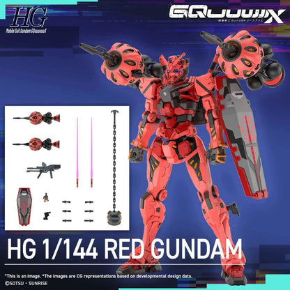 HG 1/144 - Red Gundam GQuuuuuuX Beginning