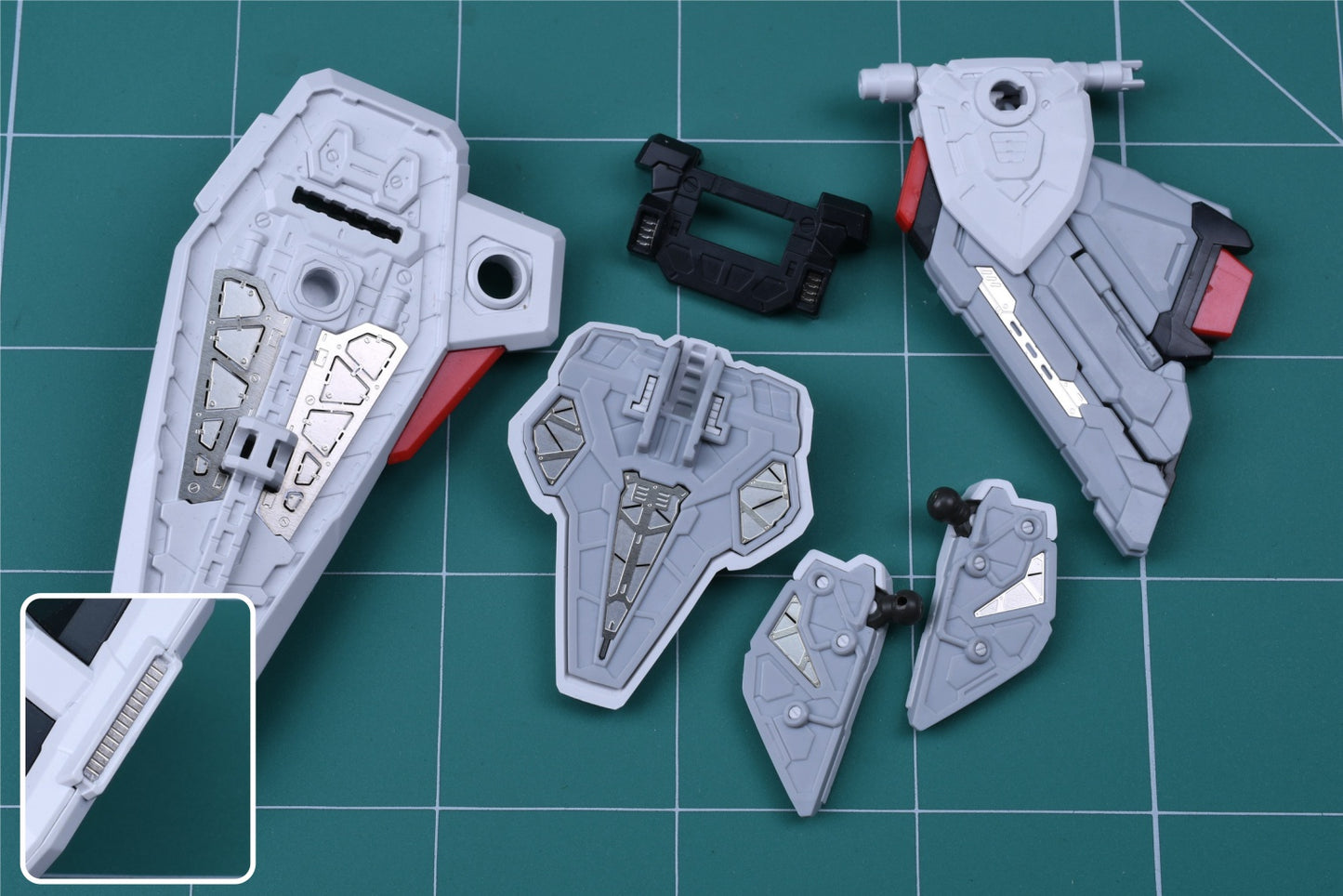 Madworks - Etching Parts with Decals for MGSD Freedom Gundam