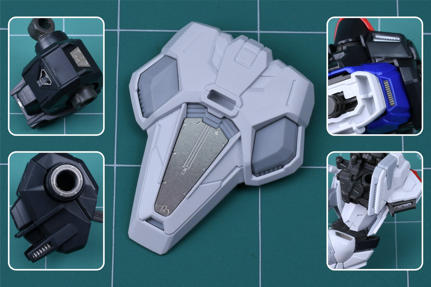 Madworks - Etching Parts with Decals for MGSD Freedom Gundam