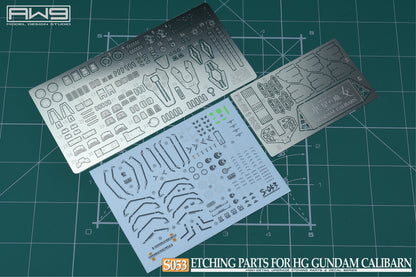 Madworks - Etching Parts with Decals for HG 1/144 Gundam Calibarn