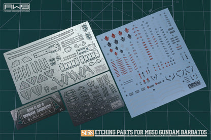 Madworks - Etching Parts with Decals for MGSD ASW-G-08 Gundam Barbatos