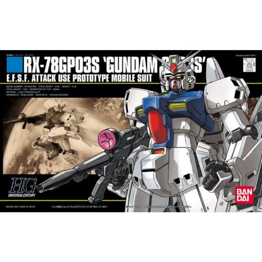 GUNDAM - HGUC 1/144 - RX-78GP03S Gundam - Model Kit