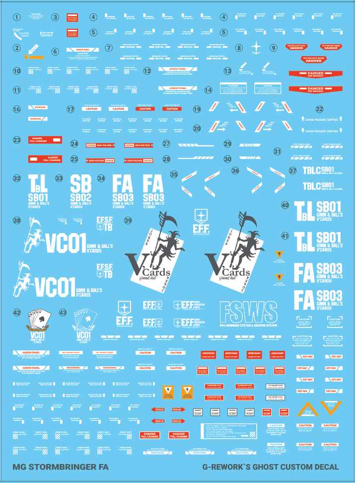 G-Rework - MG FA SB03 StormBringer - WaterDecal