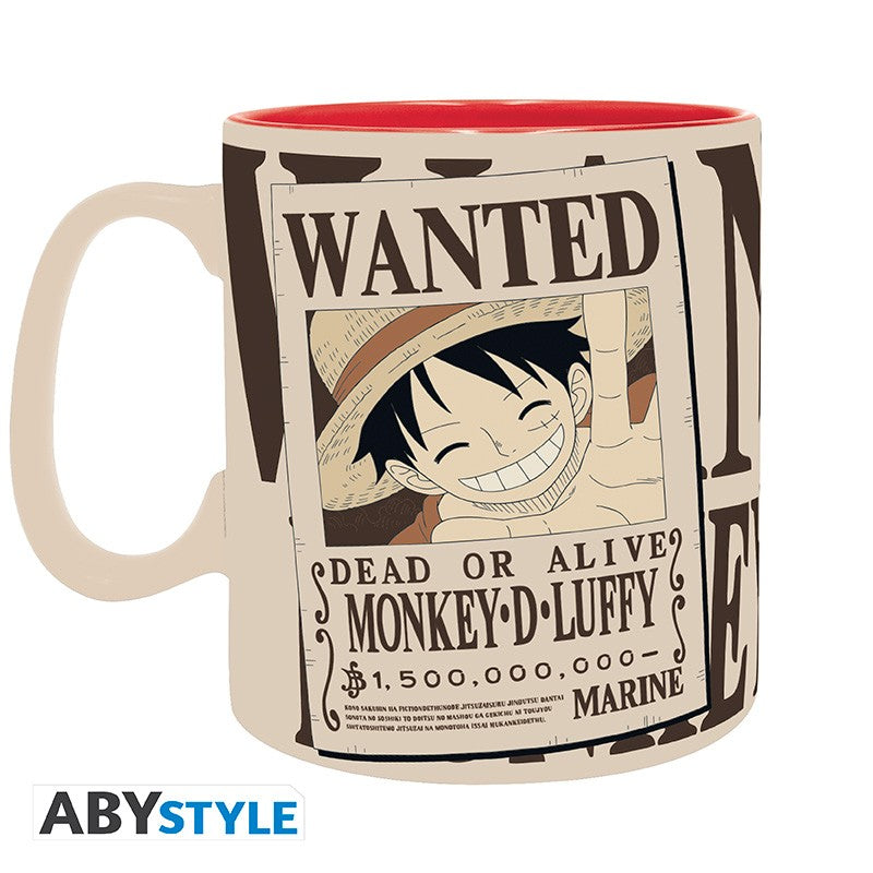 ONE PIECE - Mug - Luffy & Wanted