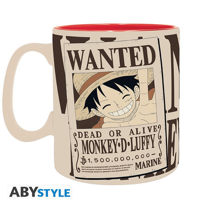 ONE PIECE - Mug - Luffy & Wanted