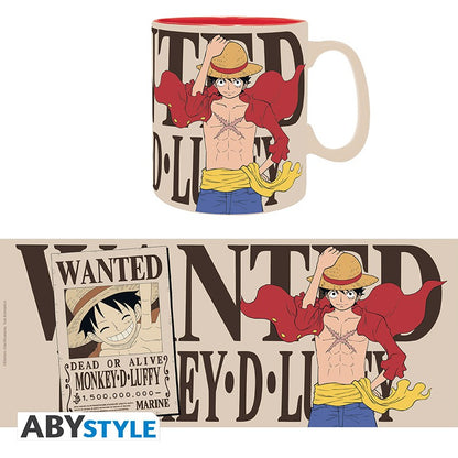 ONE PIECE - Mug - Luffy & Wanted