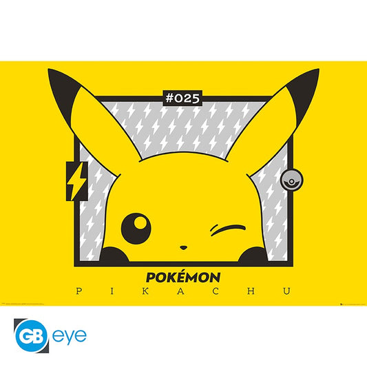 POKEMON - Poster Pikachu Clin d'Oeil