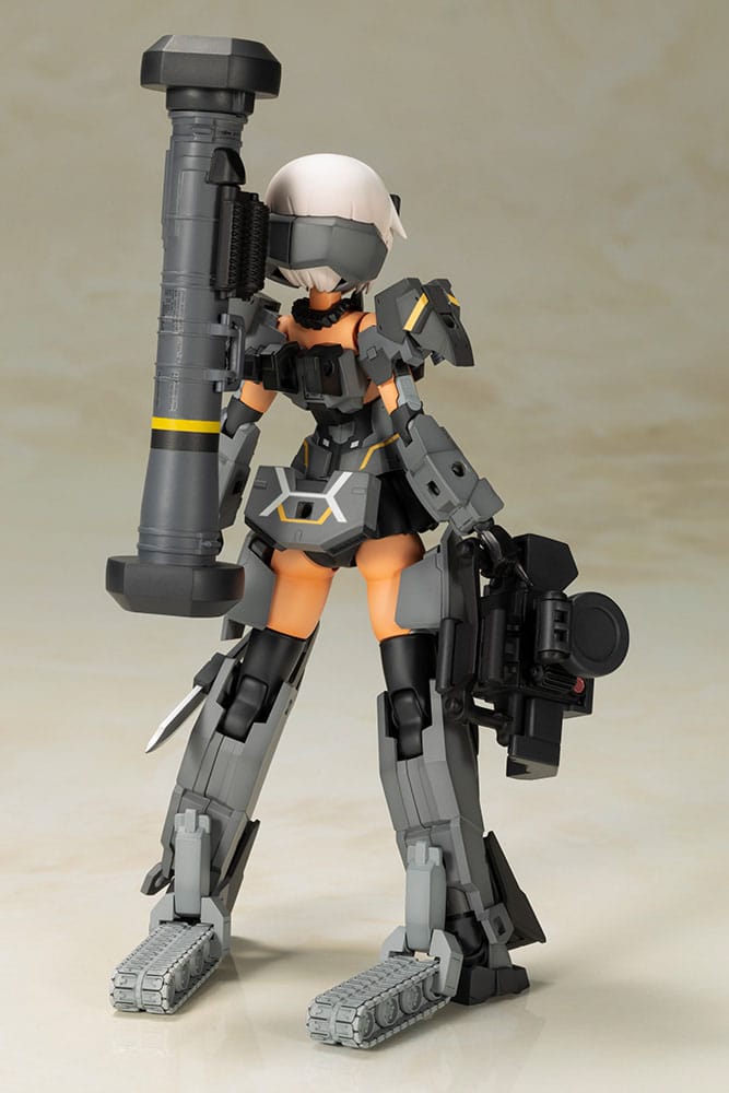 Frame Arms Girl - Gourai-Kai (Black) with FGM148 Type Anti-Tank Missile