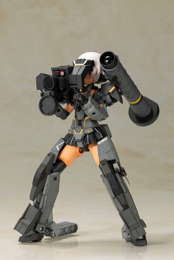 Frame Arms Girl - Gourai-Kai (Black) with FGM148 Type Anti-Tank Missile