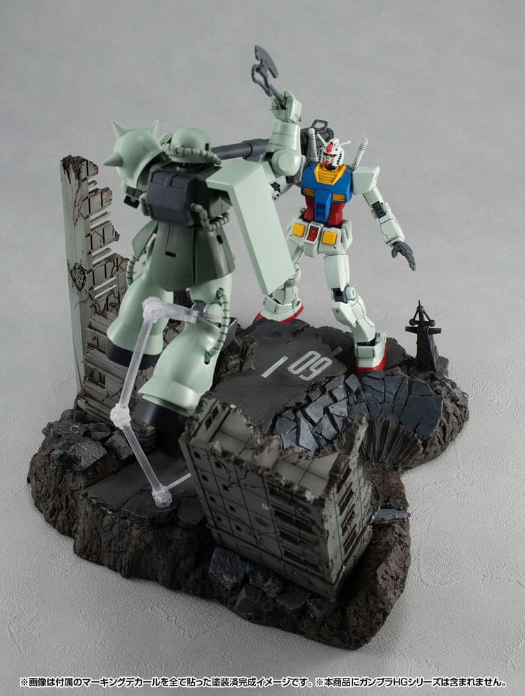 Gundam diorama PVC Realistic Model Series G Structure GS02M