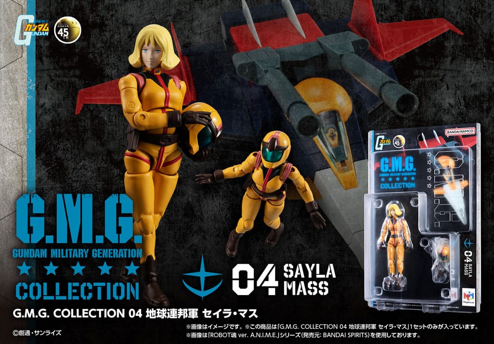 Mobile Suit Gundam figurine G.M.G. Collection Sayla Mass