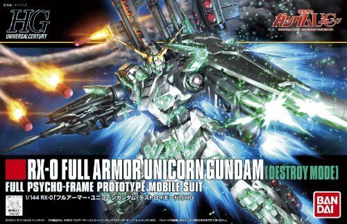 GUNDAM - HGUC 1/144 - RX-0 Full Armor Unicorn Gundam 'Destroy'