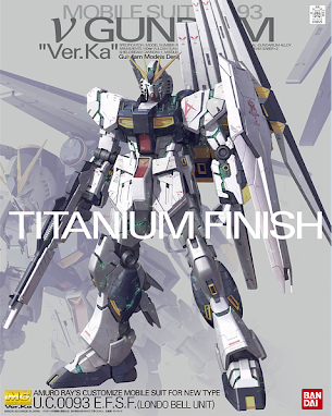 GUNDAM - MG 1/100 - RX-93 v Gundam Ver.Ka Titanium Finish
