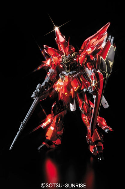 GUNDAM - MG 1/100 - MSN-06S Sinanju Ver.Ka Titanium Finish