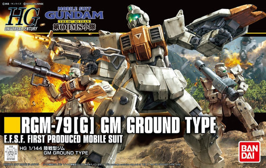 GUNDAM - HGUC 1/144 - GM Ground Type