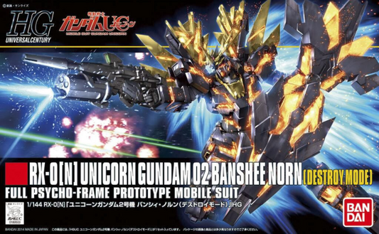 GUNDAM - HGUC 1/144 - Unicorn Gundam 02 Banshee Norn