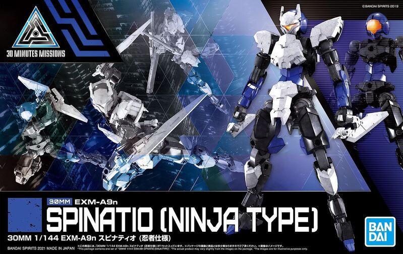 30MM - 1/144 - EXM-A9n Spinatio (Ninja Type)