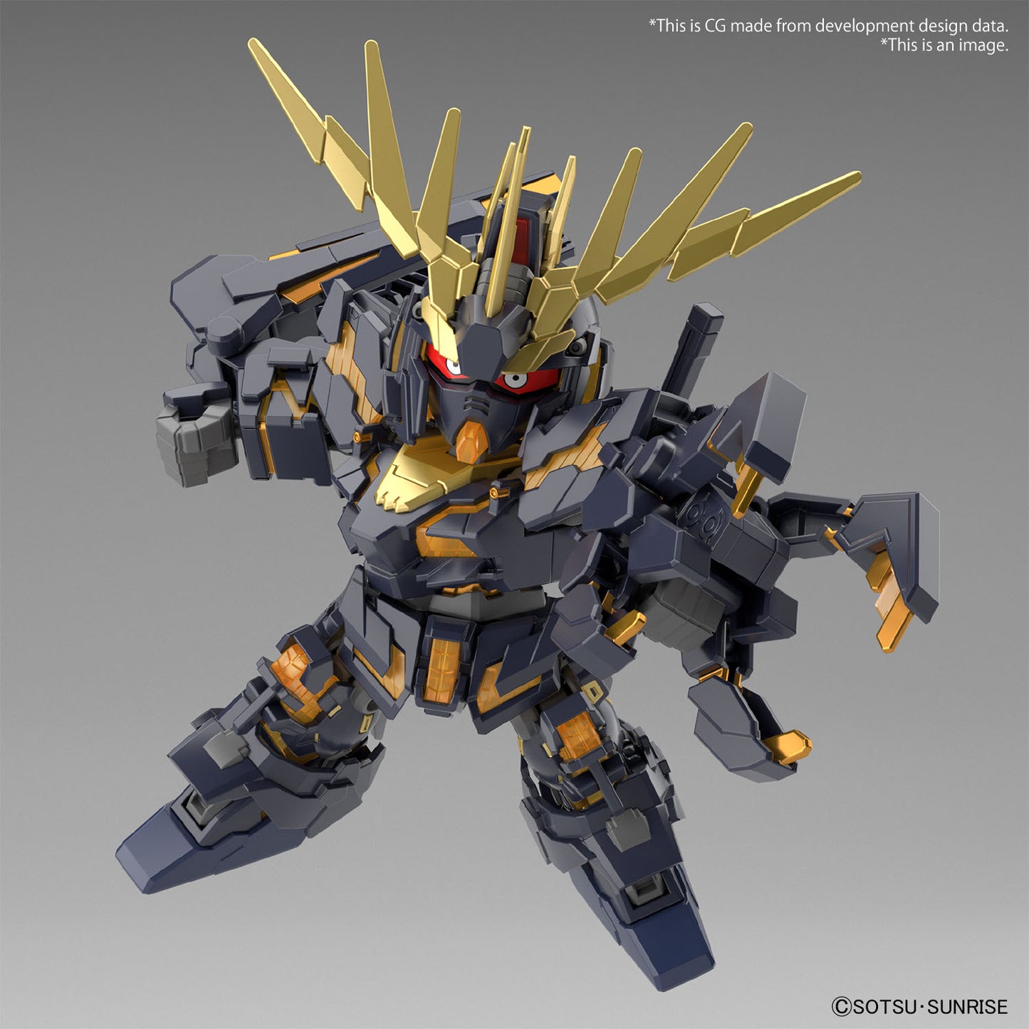 GUNDAM - SD Cross Silhouette - Unicorn 02 Banshee & Norn Parts