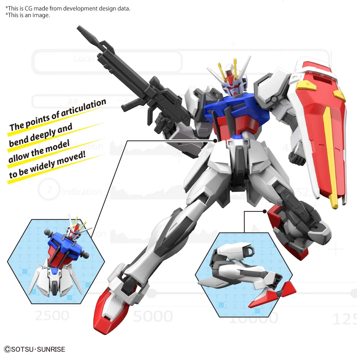 GUNDAM - EG 1/144 - Strike Gundam