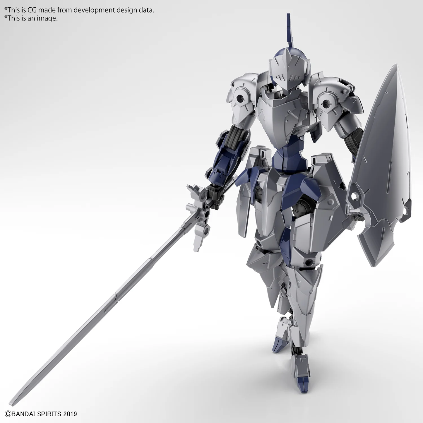 30MM - 1/144 - EXM-A9k Spinatio (Knight Type)