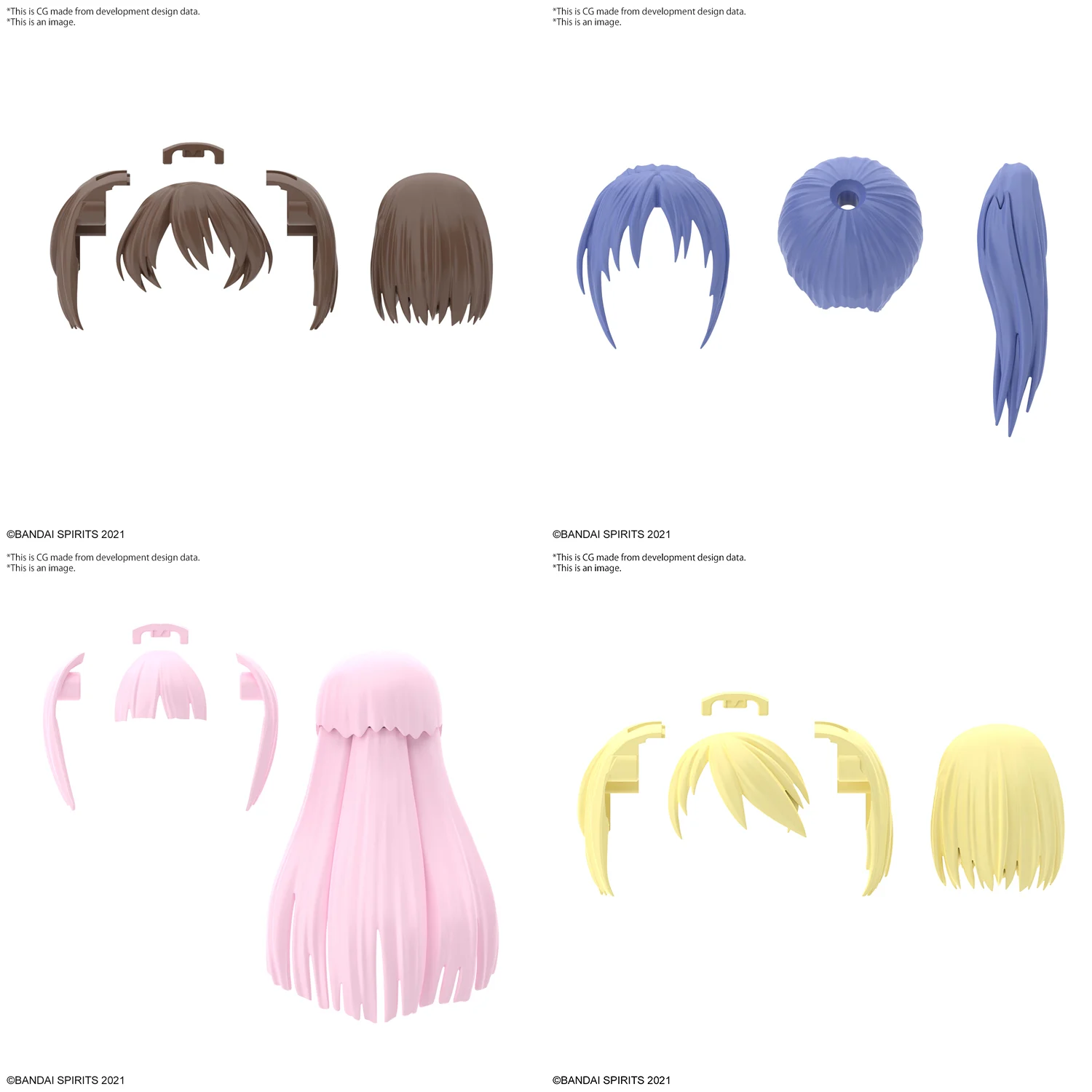 30MS - Option Hair Style Parts Vol.6 All 4 Types