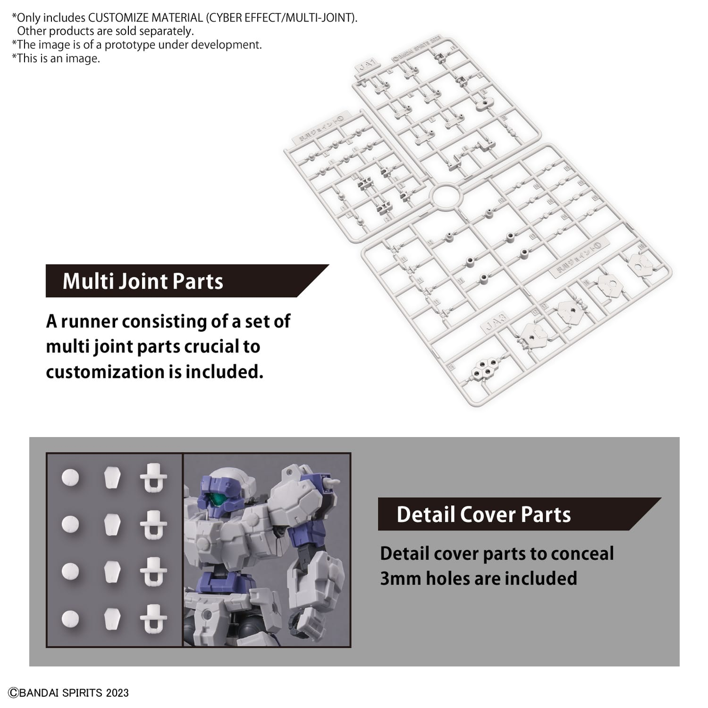 30MM - Customize Material (Cyber Effect / Multi-Joint)