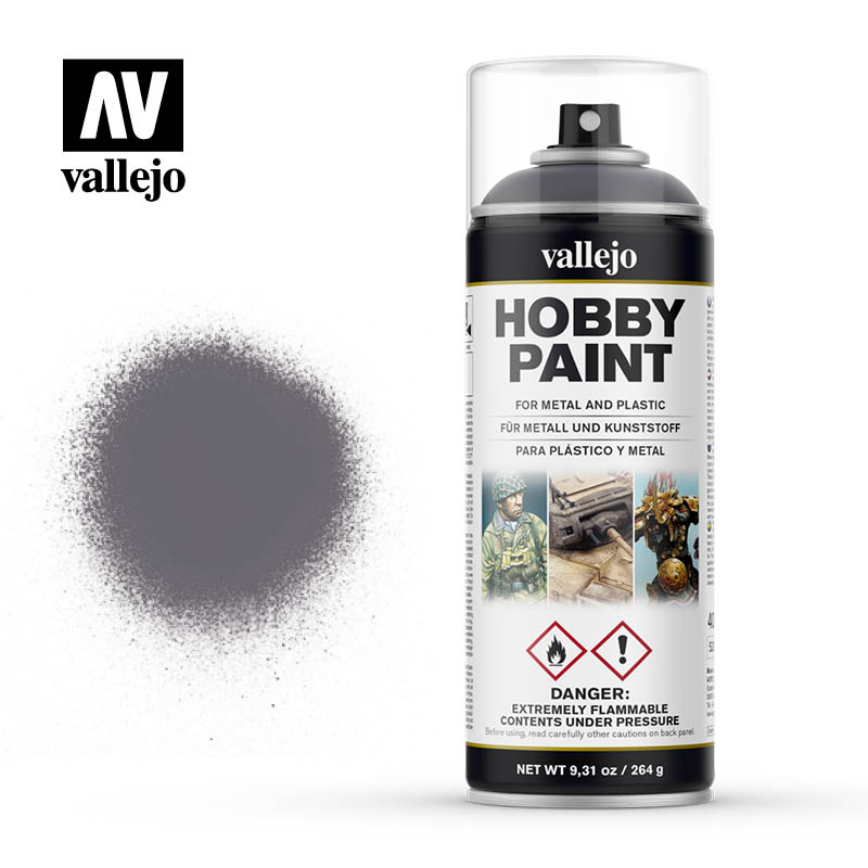 Aerosol Hobby Paint 400ml - Gunmetal