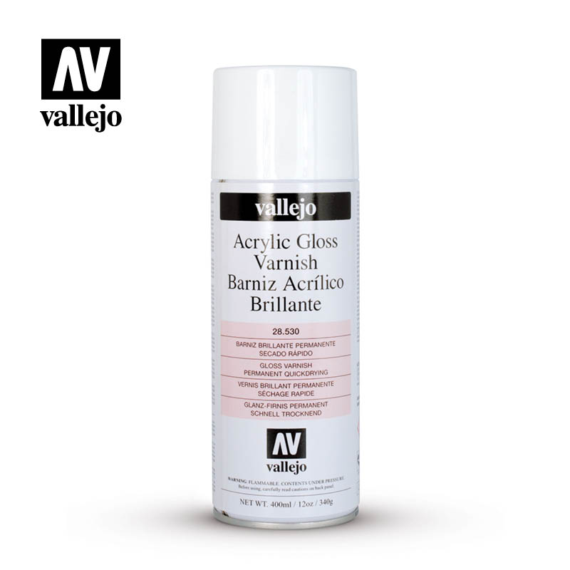Acrylic Spray Varnish 400mL Gloss