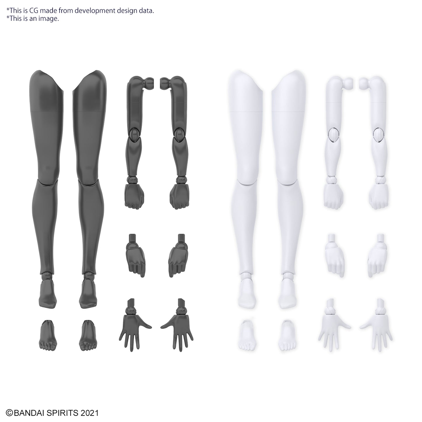 30MS - Option Body Parts Arm & Leg Parts